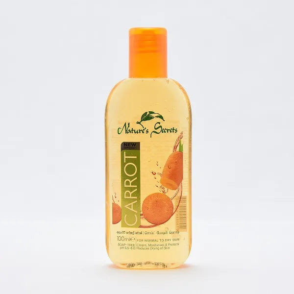 Nature'S Secret Face Wash Carrot Soft 100Ml
