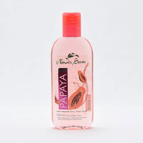 Nature'S Secret Face Wash Papaya Soft 100Ml
