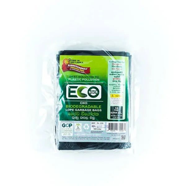 Eco Sack Garbage Bag Ldpe Oxobio Xl 10S