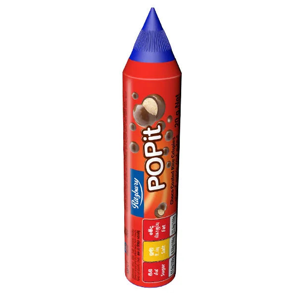 Ritzbury Popit Chocolate Tube 20G