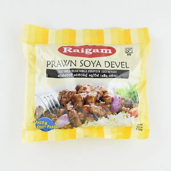 Raigam Soya Meat Devilled Prawn 110G