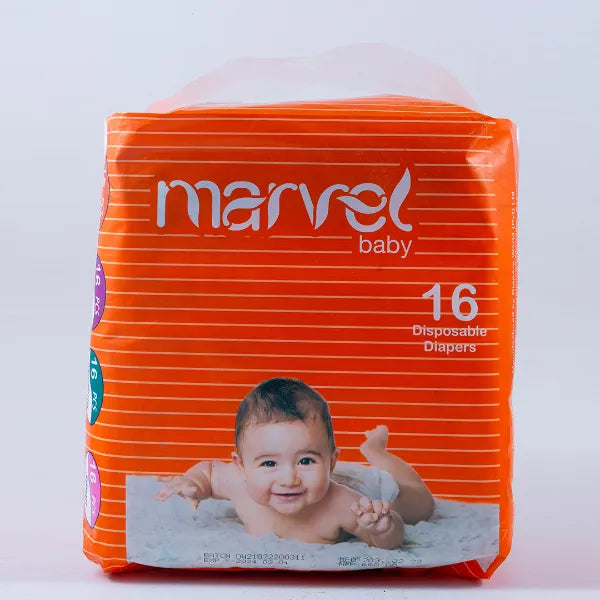 Marvel Baby Diaper Extra Large 16Pcs