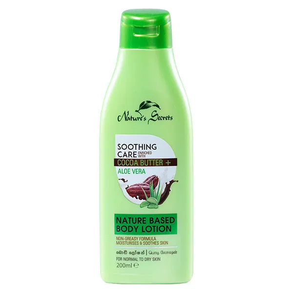 Nature'S Secrets Body Lotion Soothing Care With Aloe Vera 200Ml