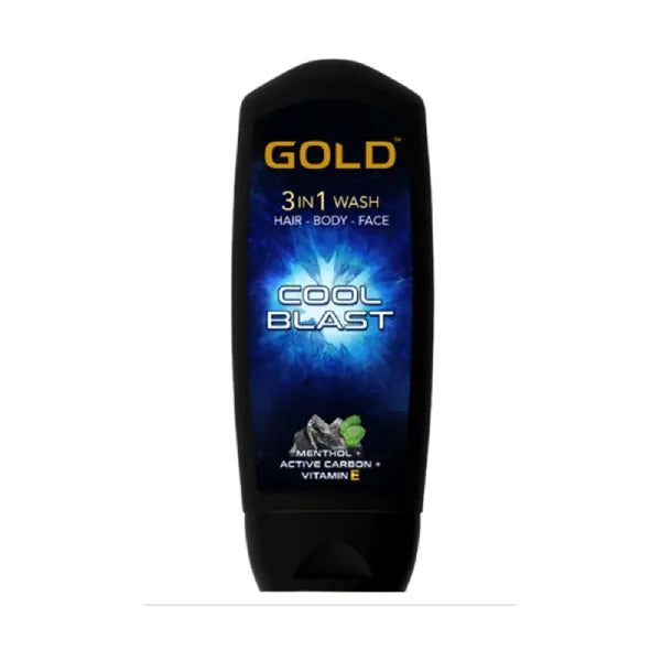 Gold 3 In 1 Mens Shower Gel 200Ml