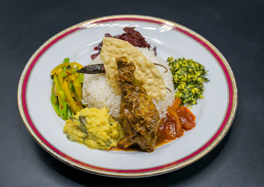 Rice and Curry  By Ape Kade