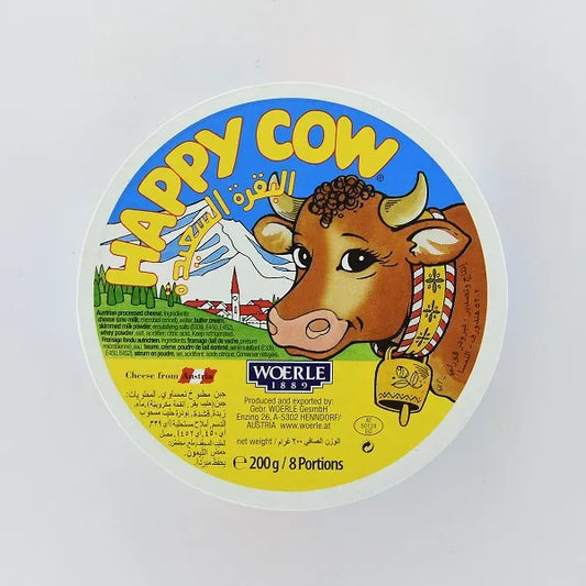 Happy Cow Cheese Wedges 200G