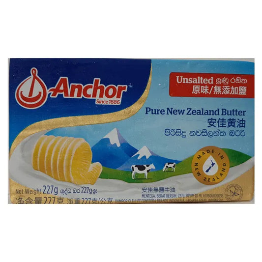 Anchor Butter Unsalted 227G