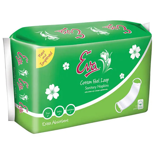 Eva Sanitary Napkins Loop Non Wings 10S