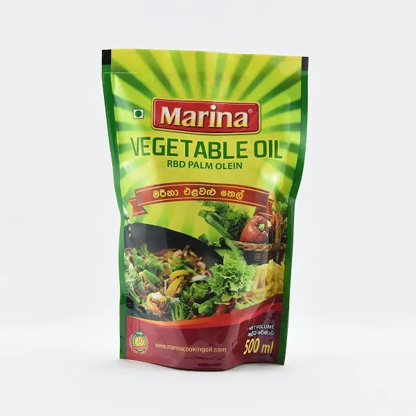 මරීනා එළවළු තෙල් පැකට්ටුව 500Ml