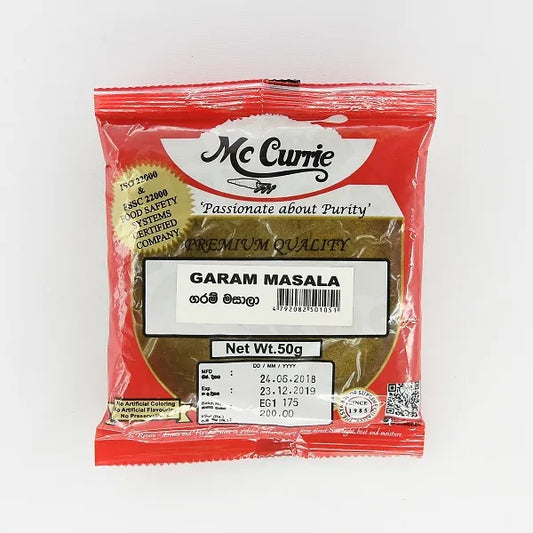 Mccurrie Garam Masala 50G