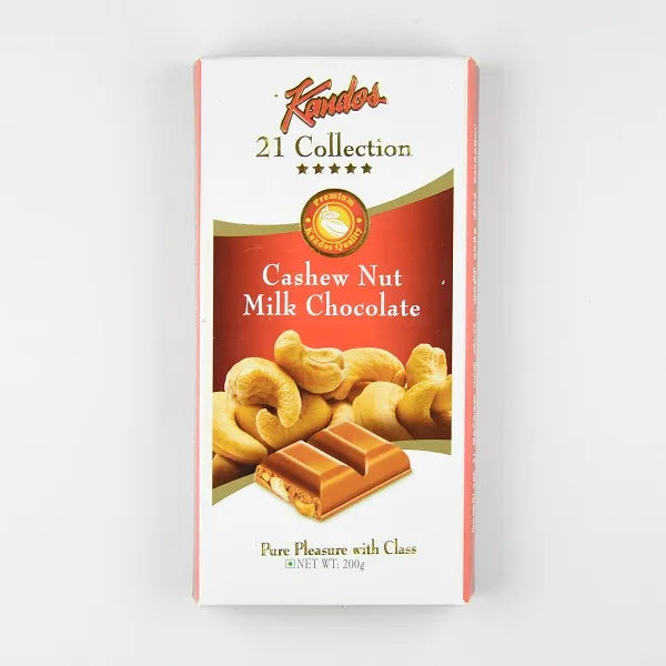 Kandos Chocolate 21' Collection Five Star Cashew Nut 200G