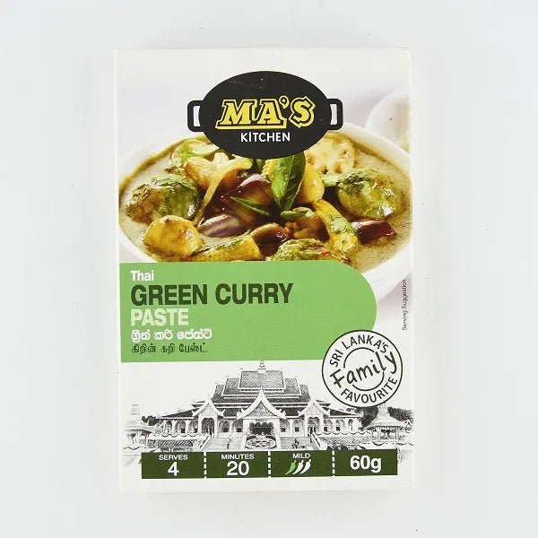 Ma'S Thai Green Curry Paste 75G