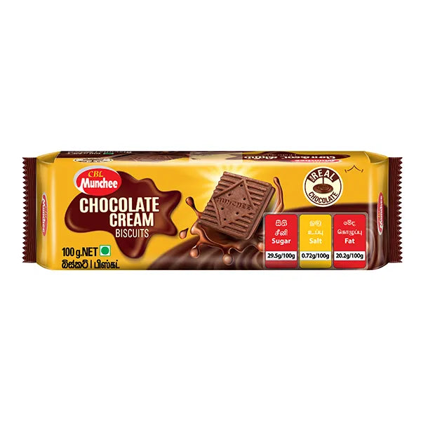 Munchee Biscuit Chocolate Cream 100G