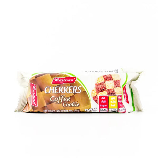 Maliban Chekkers Coffee Cookie 90g