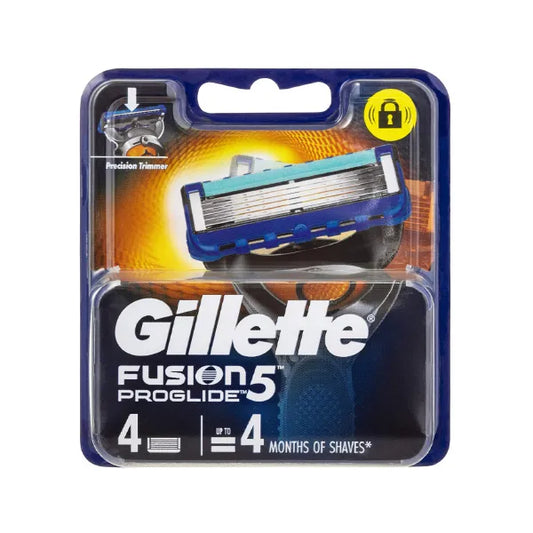 Gillette Fusion Catridge Proglide 4Pcs