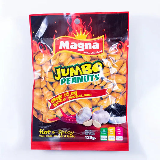 Magna Hot & Spicy Jumbo Peanuts 120G