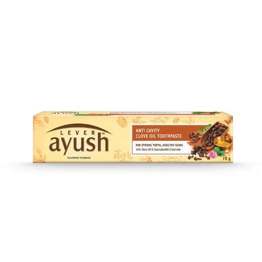 Ayush Tooth Paste Anti Cavity With Clove Oil 70G