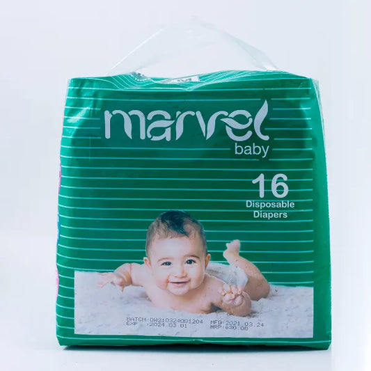 Marvel Baby Diaper Medium 16Pcs