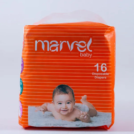 Marvel Baby Diaper Extra Large 16Pcs