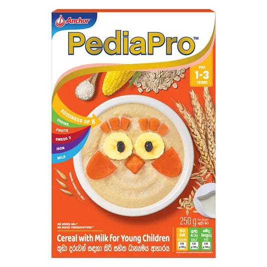 Anchor Pediapro Cereal Milk 1-3Yrs 250G
