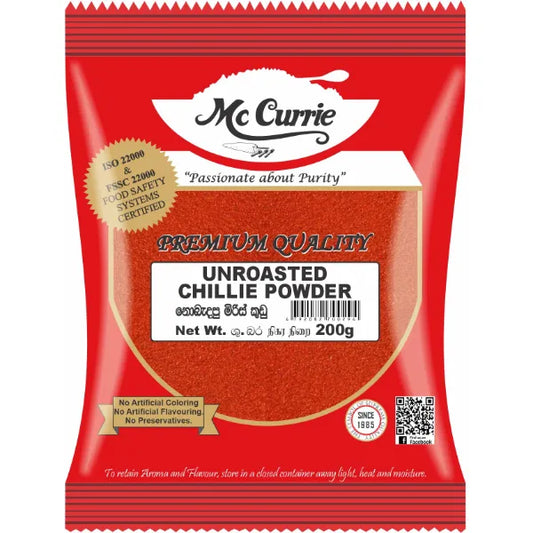 Mccurrie Unroasted Chillie Powder 200G