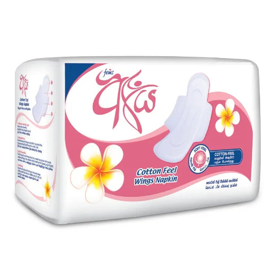 Fems Sanitiary Napkins Aya Wings 8S