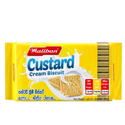 Maliban Custard Cream Biscuit 200G