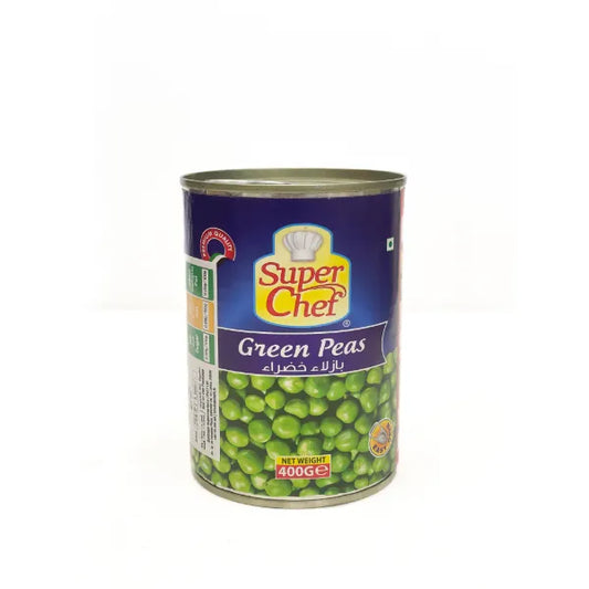 Super Chef Green Peas 400G