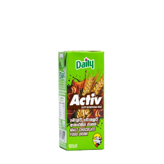 Daily Activ Malt Chocolate Food Drink 180Ml