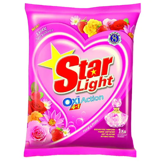 Starlight Floral & Fruity Washing Powder 1Kg