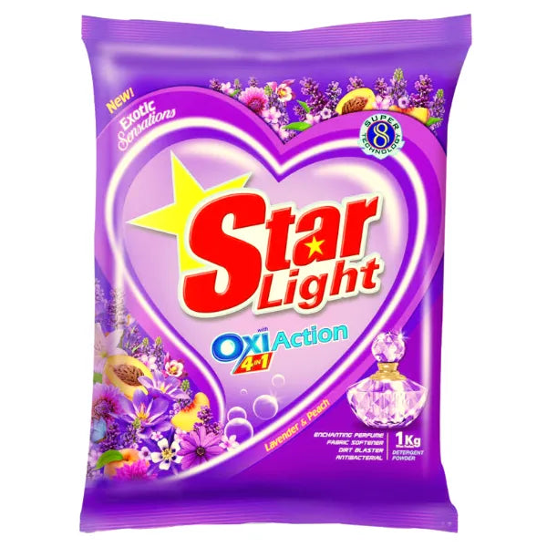 Starlight Lavender & Peach Washing Powder 1Kg