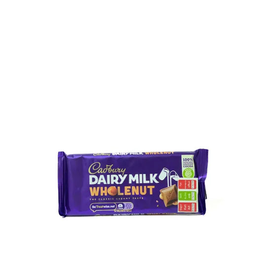 CADBURY DAIRY MILK WHOLENUT 120G