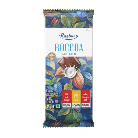 Ritzbury Roccoa Milk Chocolate 45G
