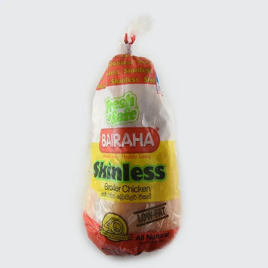 Bairaha Skinless Whole Chicken 1300g