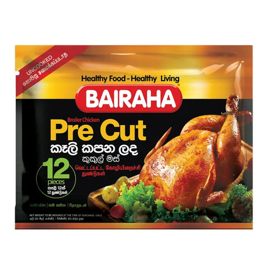 Bairaha Pre Cut Whole Chicken 1200g