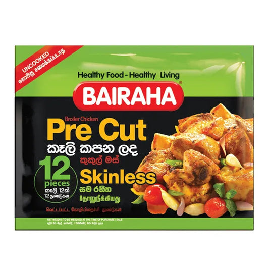 Bairaha Skinless Pre Cut Whole Chicken