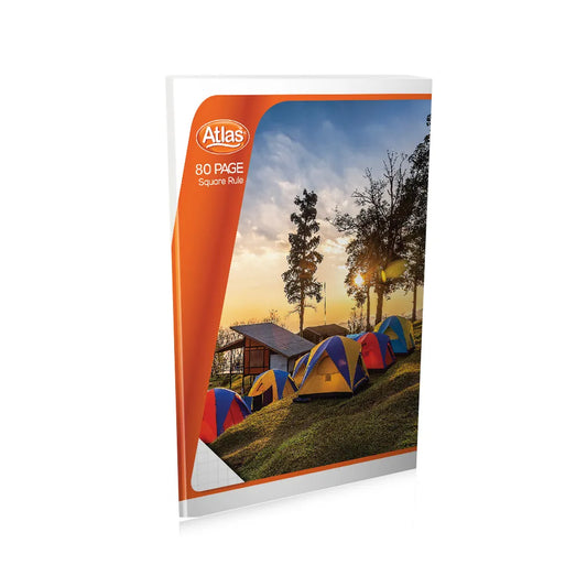 Atlas Exercise Book Square Rule 80Pg