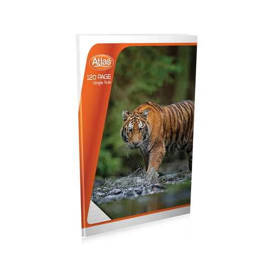 Atlas Exercise Book Single Rule 120Pg