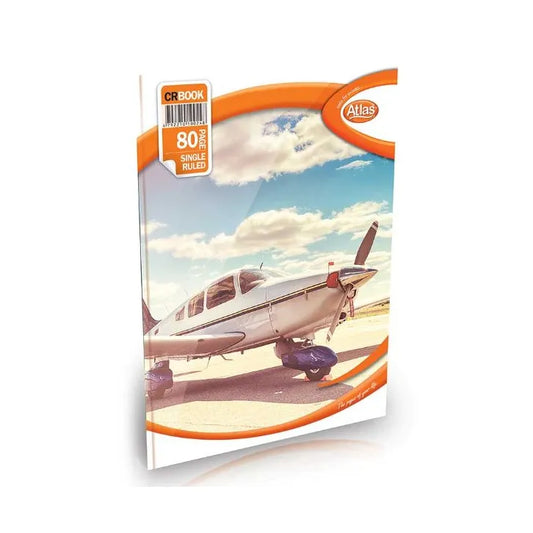 Atlas Cr Book Single Rule 80Pg