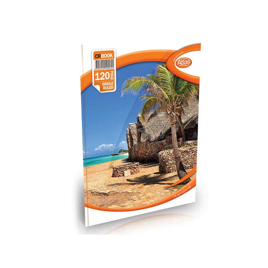 Atlas Cr Book Single Rule 120Pg