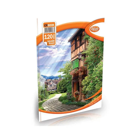 Atlas Cr Book Square Rule 120Pg