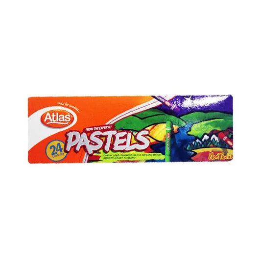 Atlas Pastel Colours 24 New
