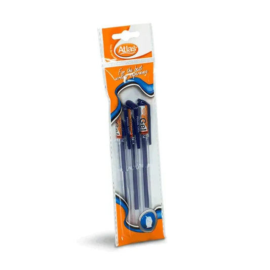 Atlas Chooty Pen Blue – Pack Of 3