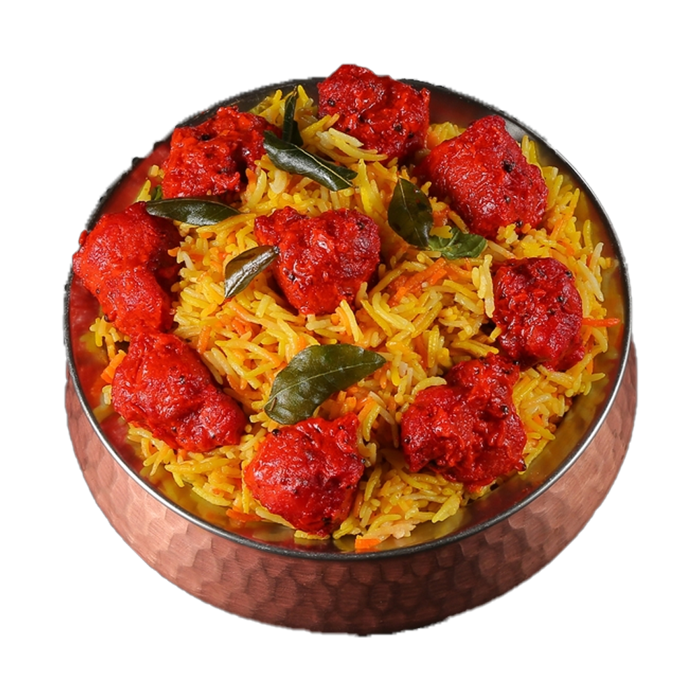 CHICKEN 65 DUM BIRIYANI