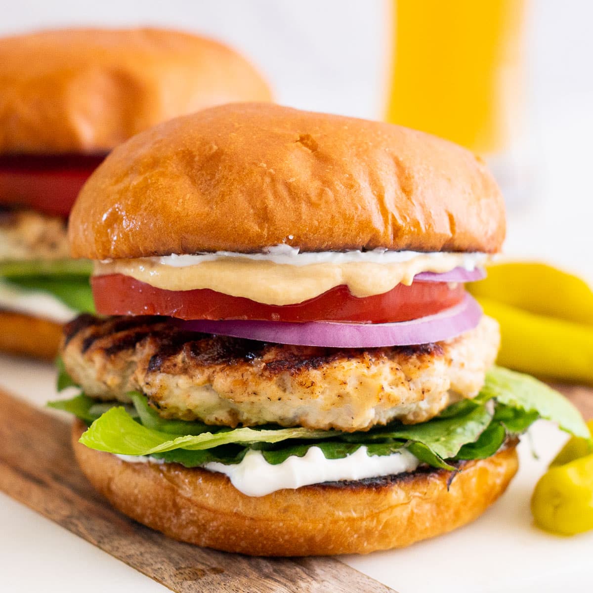 Grilled Chicken Burger Dn Foods